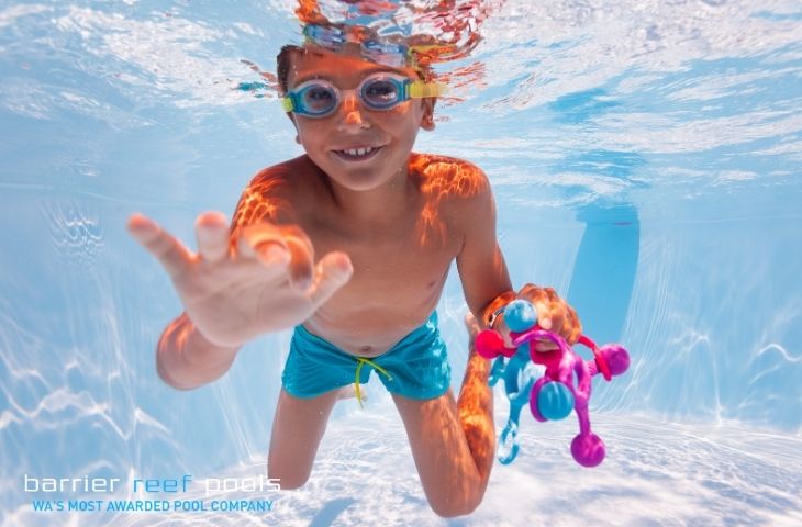 pool treasure hunt sinkie toys